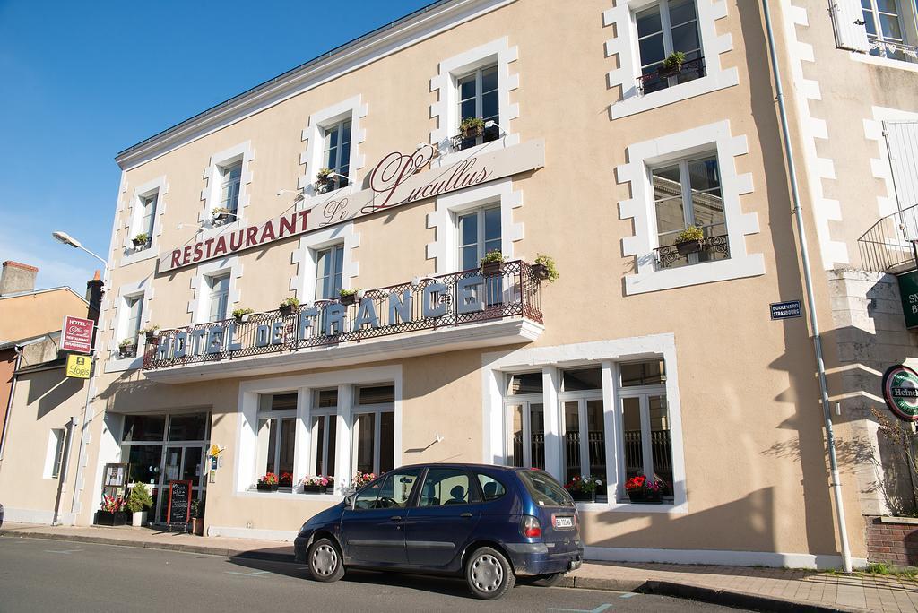Logis Hotel De France Restaurant Le Lucullus มองต์มอริญอง ภายนอก รูปภาพ
